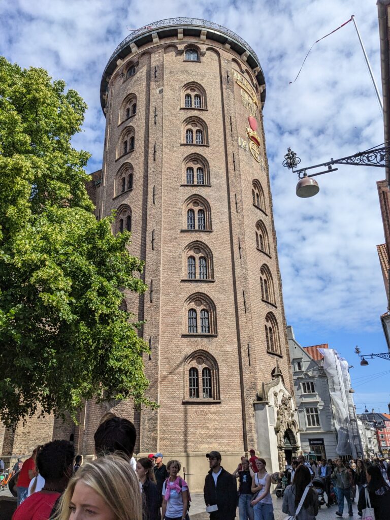 La Tour Ronde dans le centre-ville de Copenhague