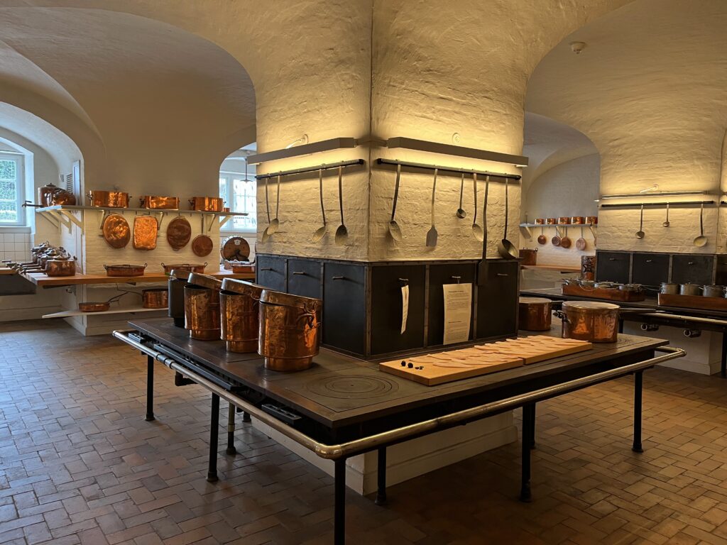 Cuisine royale du palais de Christianborg