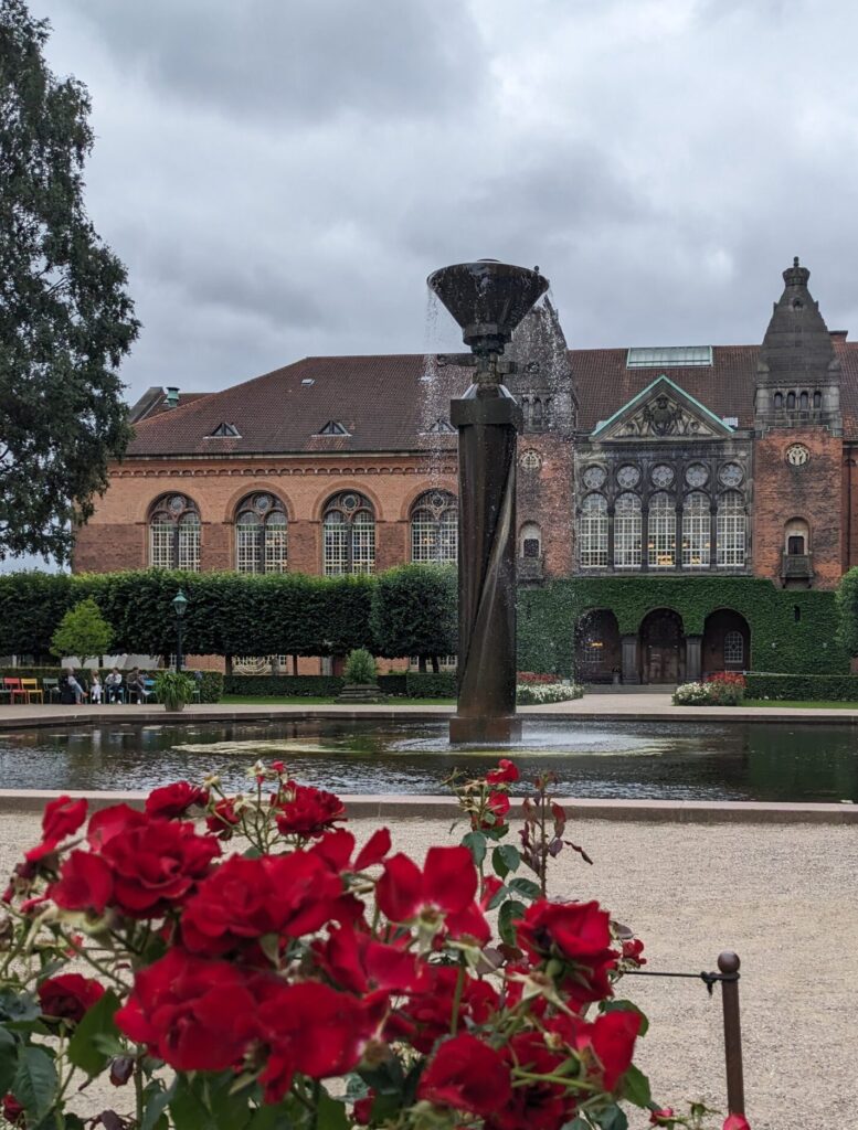 Jardin de la librairie royale, parc secret de Copenhague