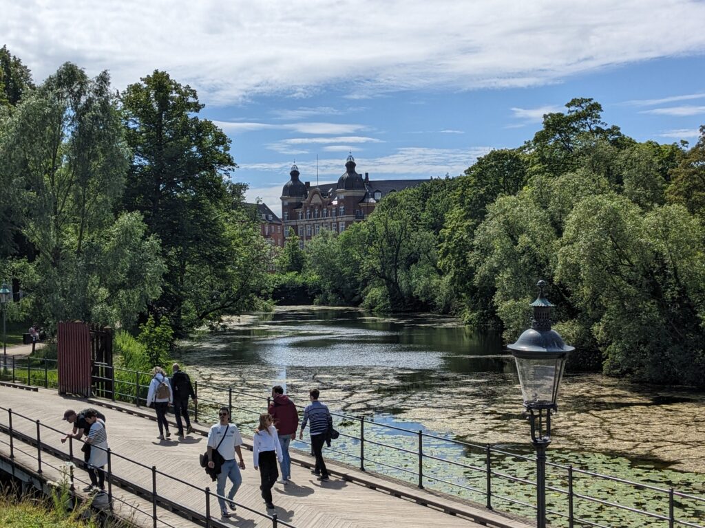 Vue du parc de la citadelle