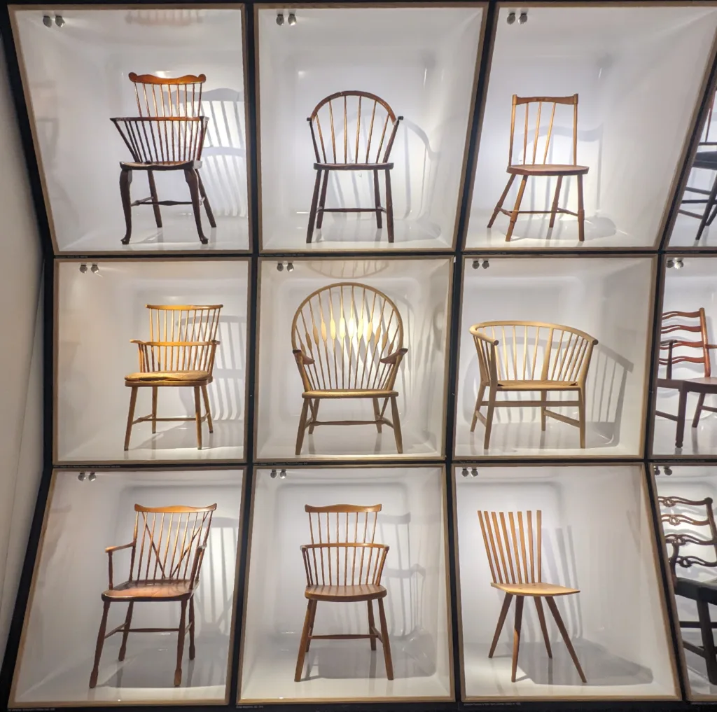 Collection de chaises 3 - musée du design de Copenhague