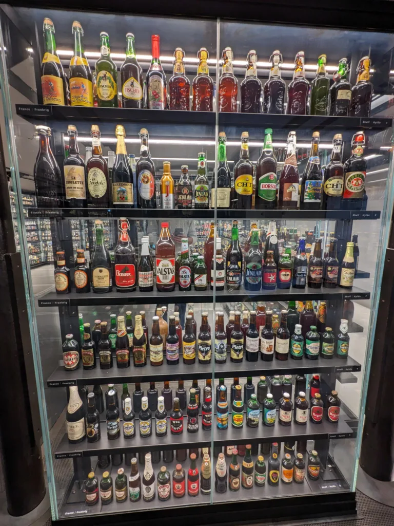 Collection de bouteille du musée Carlsberg - musées originaux